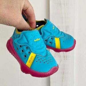 Nike Lebron James XVll Dunked Toddler Water Shoes